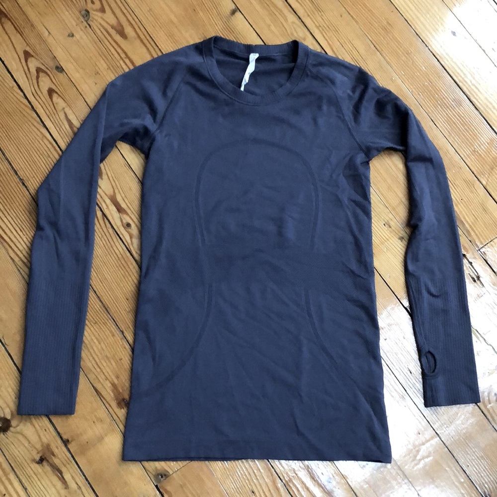 Lululemon Top 6 purple/gray